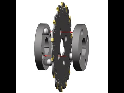 Kennametal fræsekrop