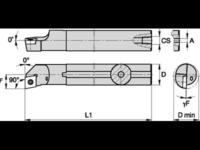 Kennametal drejeholder