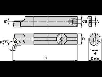 Kennametal drejeholder