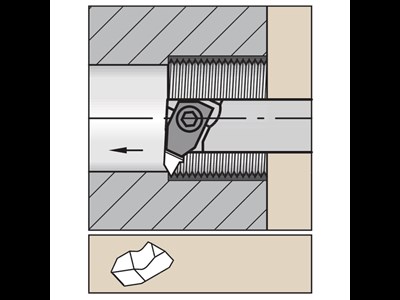 Kennametal drejeholder