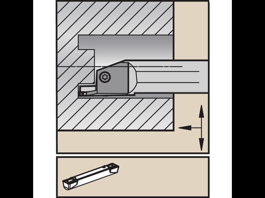 Kennametal drejeholder