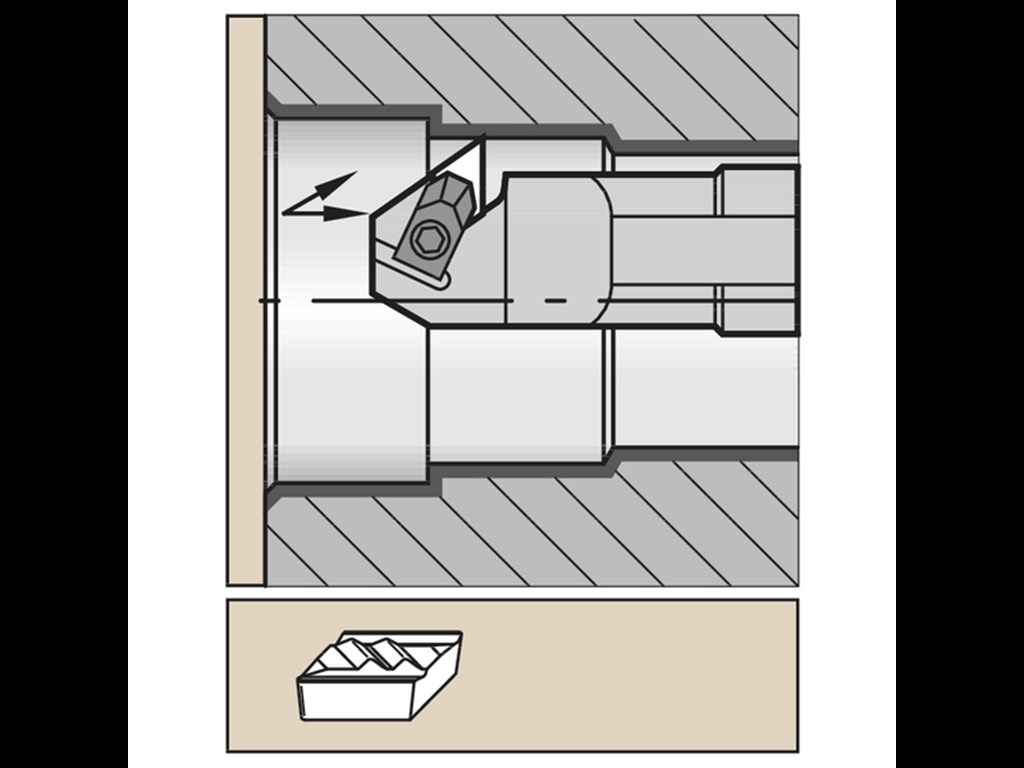 Kennametal drejeholder