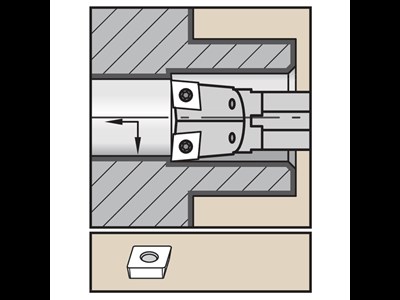Kennametal drejeholder