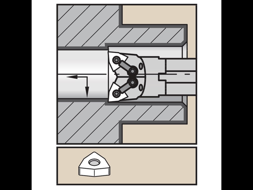 Kennametal drejeholder