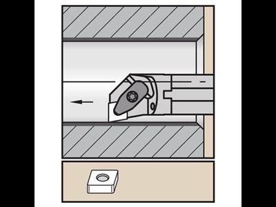 Kennametal drejeholder
