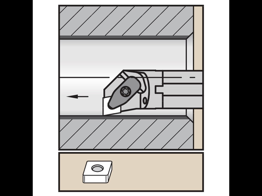 Kennametal drejeholder