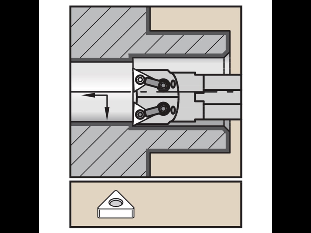 Kennametal drejeholder