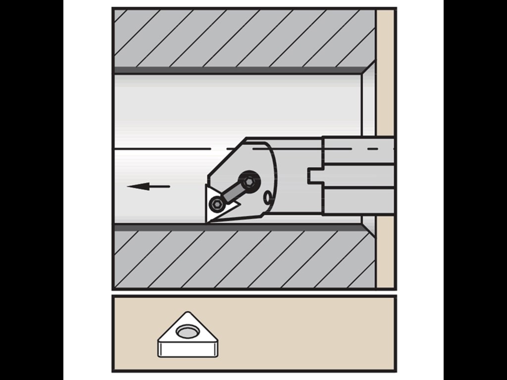 Kennametal drejeholder