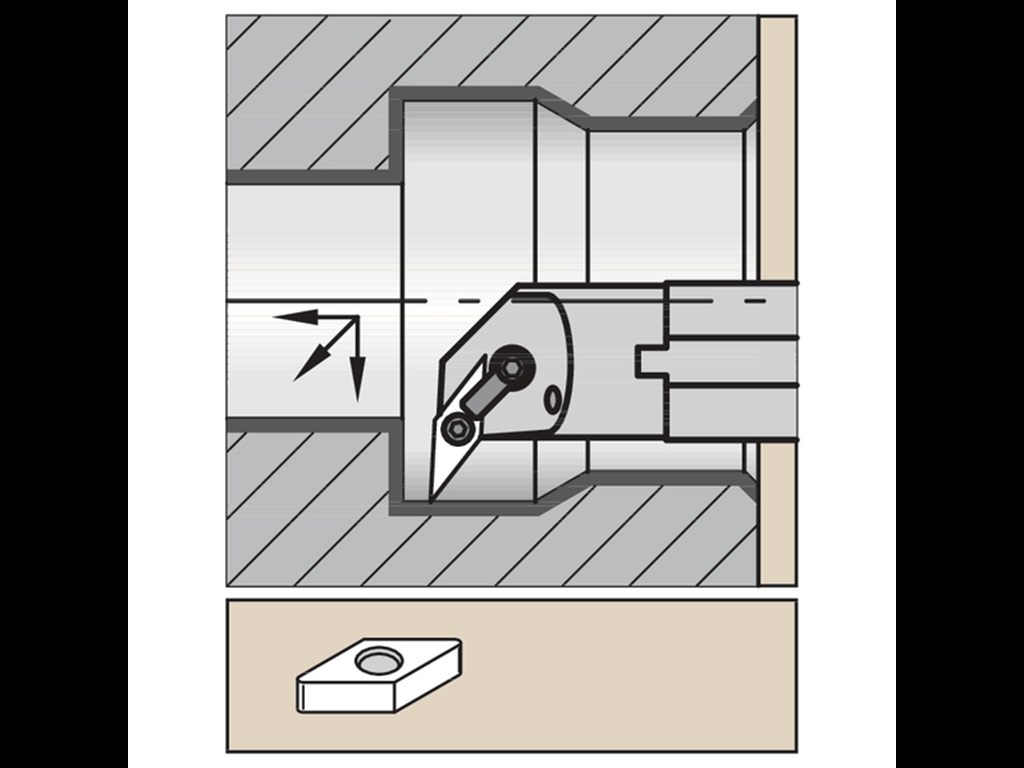 Kennametal drejeholder