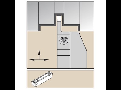 Kennametal drejeholder