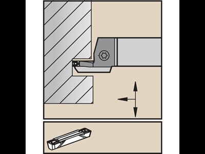 Kennametal drejeholder