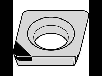 Kennametal CBN/diamant skær 