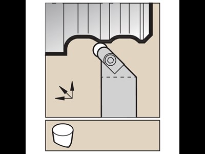 Kennametal drejeholder