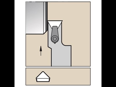 Kennametal drejeholder