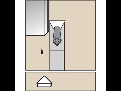 Kennametal drejeholder