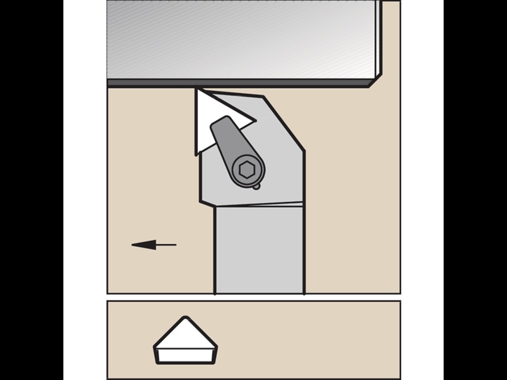Kennametal drejeholder