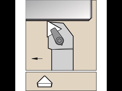Kennametal drejeholder