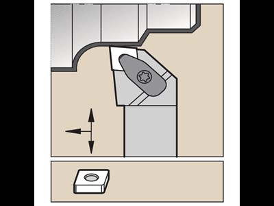 Kennametal drejeholder