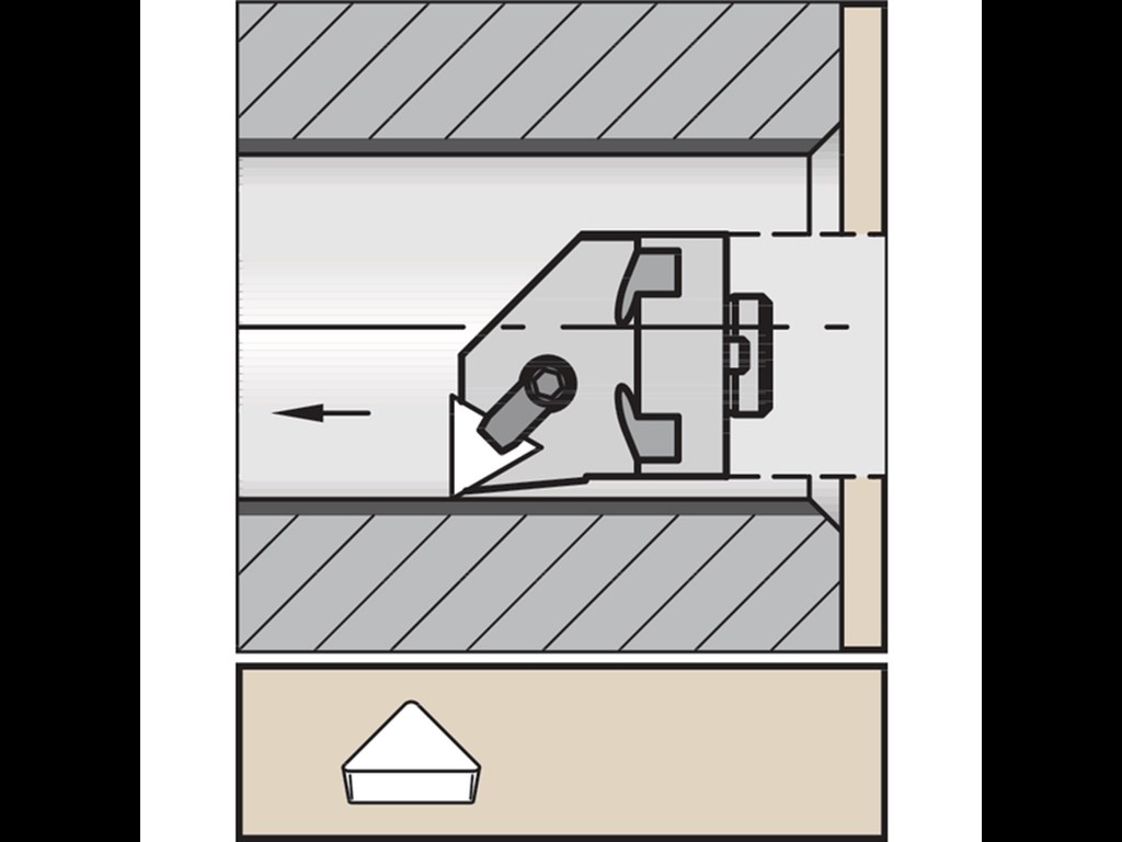 Kennametal drejeholder