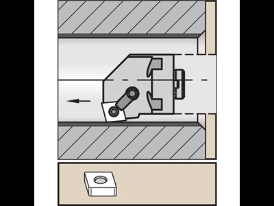Kennametal drejeholder