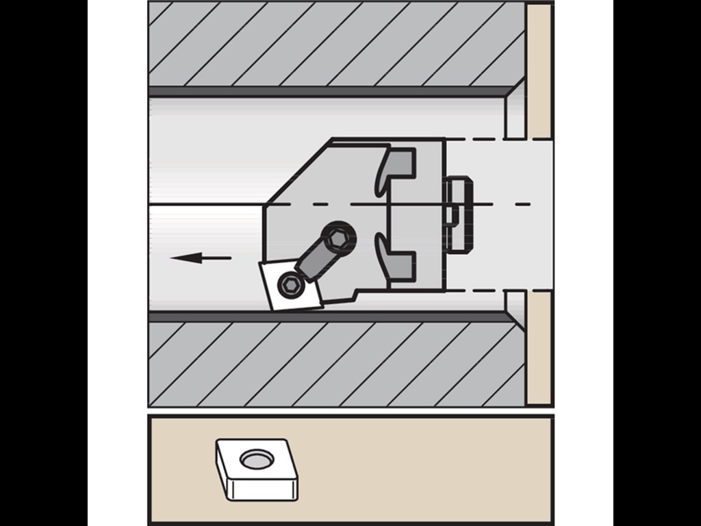 Kennametal drejeholder