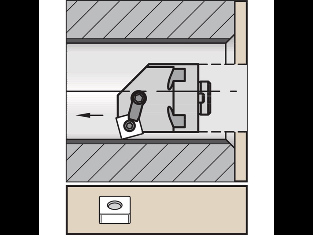 Kennametal drejeholder
