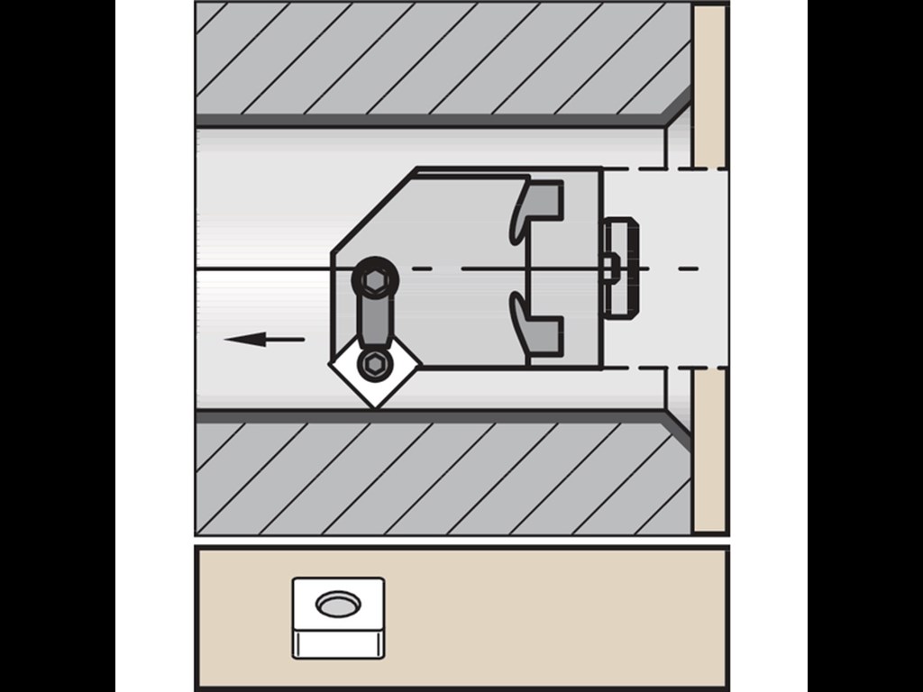 Kennametal drejeholder