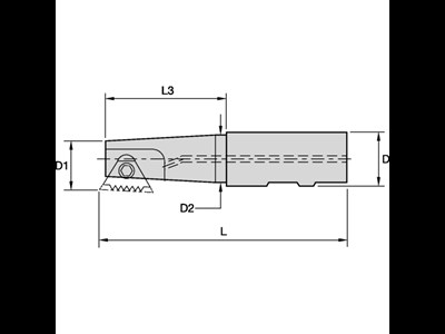 Kennametal fræsekrop