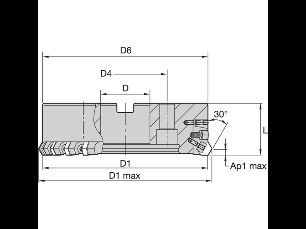 Kennametal fræsekrop