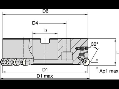 Kennametal fræsekrop