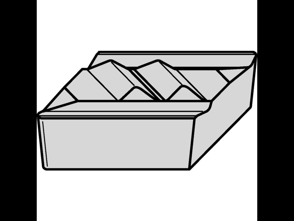 Kennametal drejeskær profil