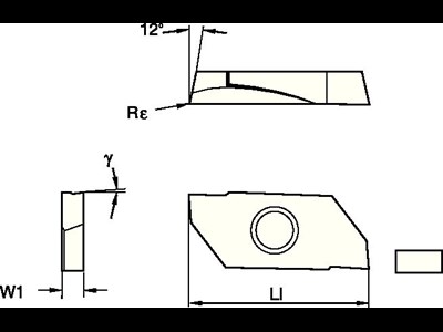 Kennametal drejeskær specifik