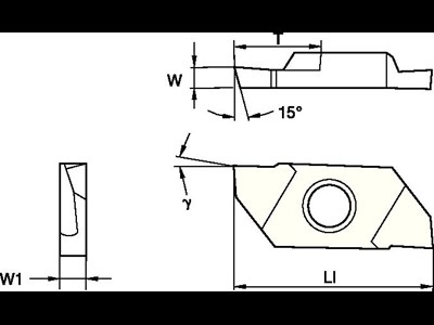 Kennametal drejeskær specifik