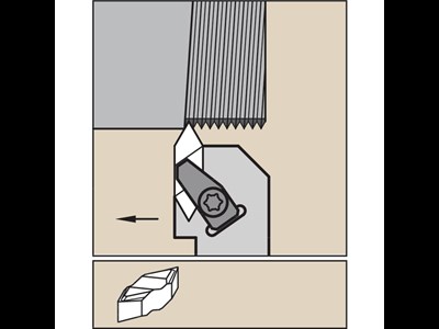 Kennametal drejeholder