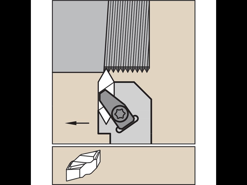 Kennametal drejeholder