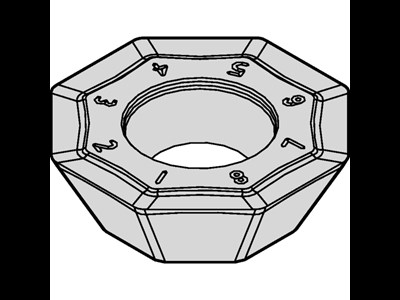 Kennametal fræseskær