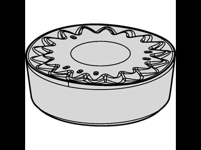 Kennametal drejeskær ISO