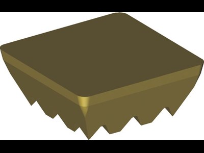 Kennametal CBN/diamant skær 