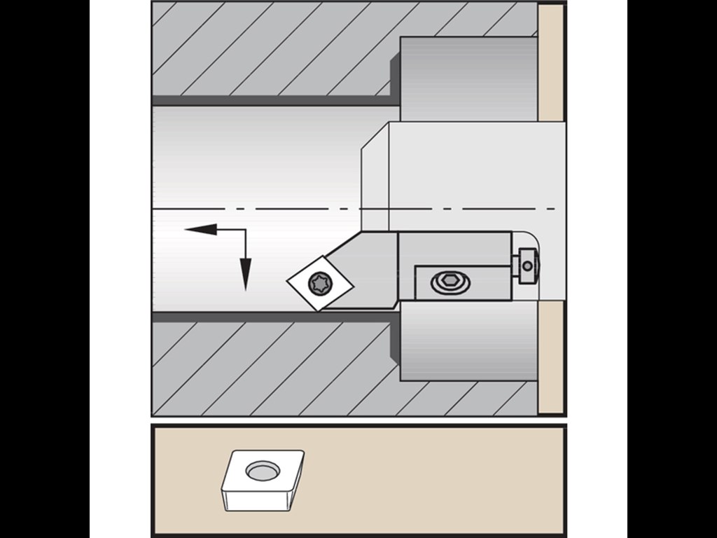 Kennametal drejeholder