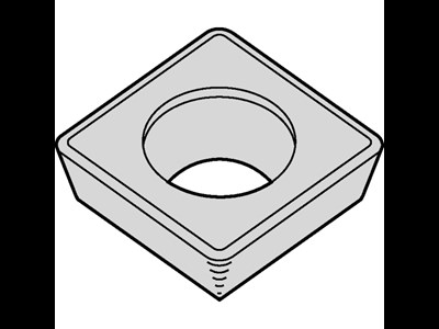 Kennametal fræseskær, Tidligere: SDCW090308T-KC715M