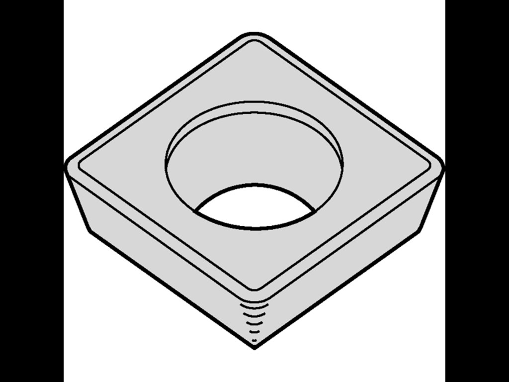 Kennametal fræseskær, Tidligere: SDCW090308T-KC715M
