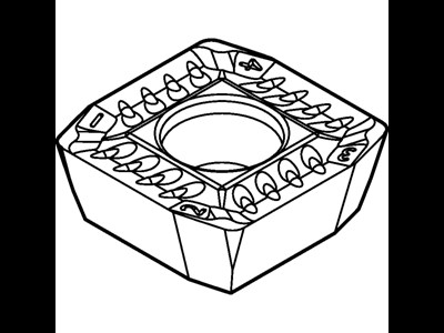 Kennametal fræseskær