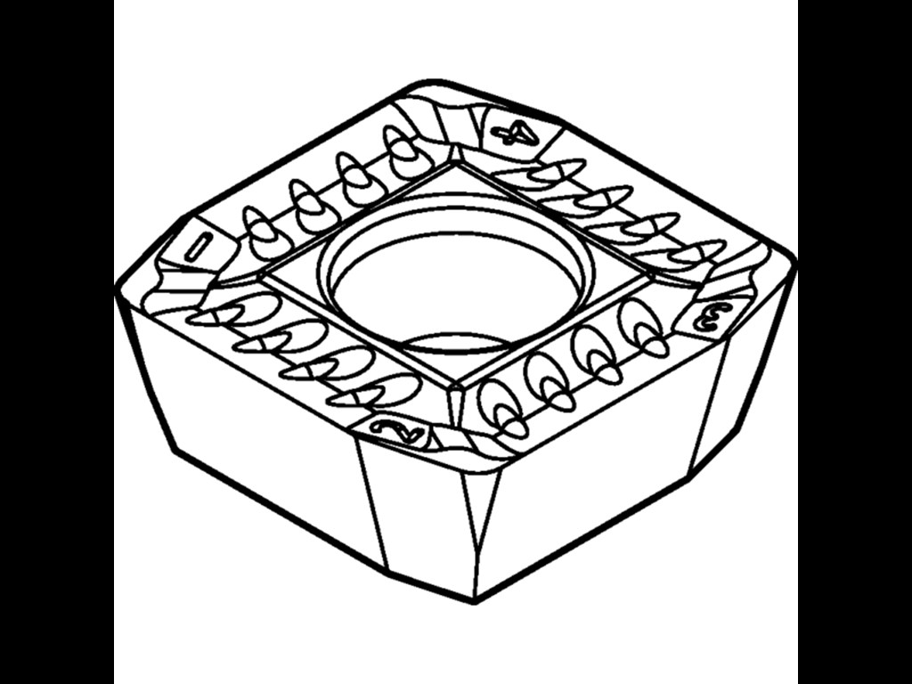 Kennametal fræseskær