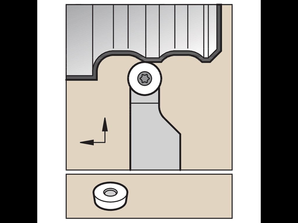 Kennametal drejeholder