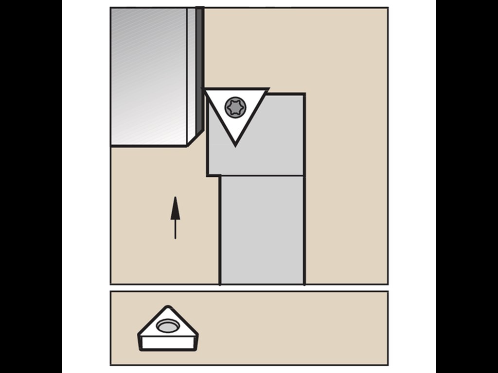 Kennametal drejeholder
