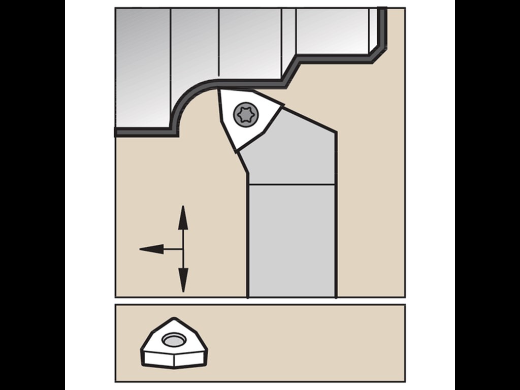 Kennametal drejeholder