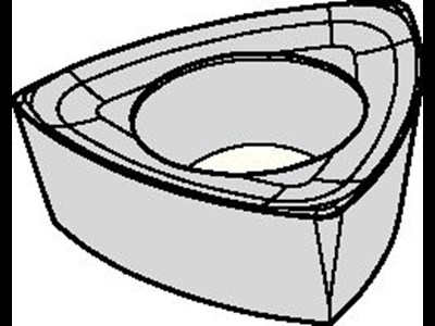 Kennametal fræseskær, TIDLIGERE WPGX090412-GD250-KC930M