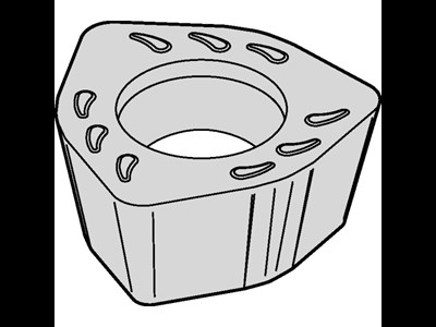 Kennametal fræseskær gevind