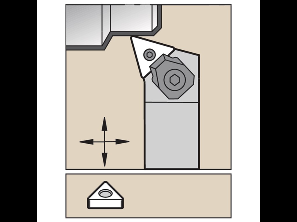 Kennametal drejeholder