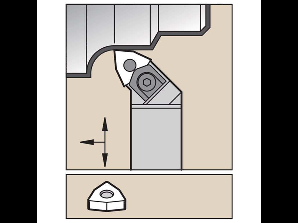 Kennametal drejeholder